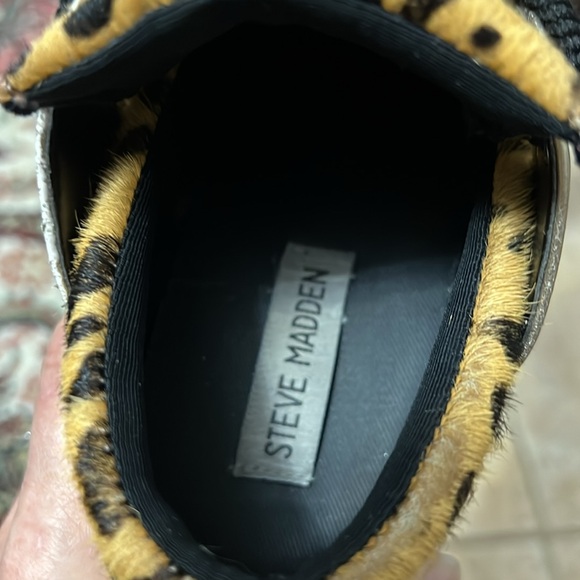 Steve Madden Women's Cliff Animal Sneaker- Size 8 - Picture 5 of 12